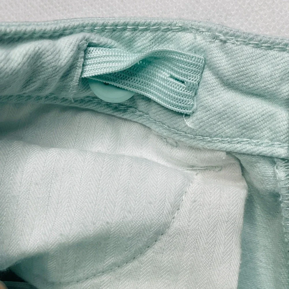 Gap & Cat & Jack Girls Shorts Lot 2 Pairs Size 14 Ombre Pink Green Summer Denim